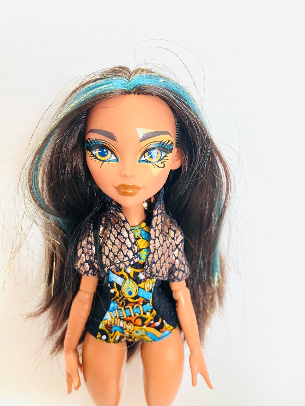 Monster High Skulltimate Secrets Cleo De Nile Fashion Doll No Accessories